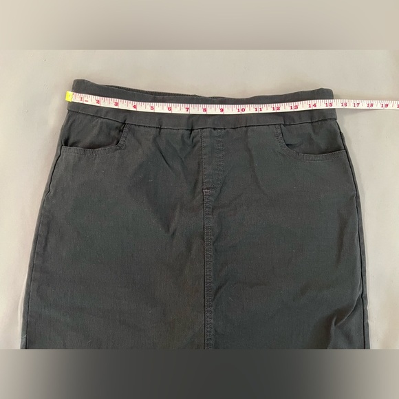 Soft Surroundings Women’s Go Lively Skort Size Medium Black - Picture 3 of 9